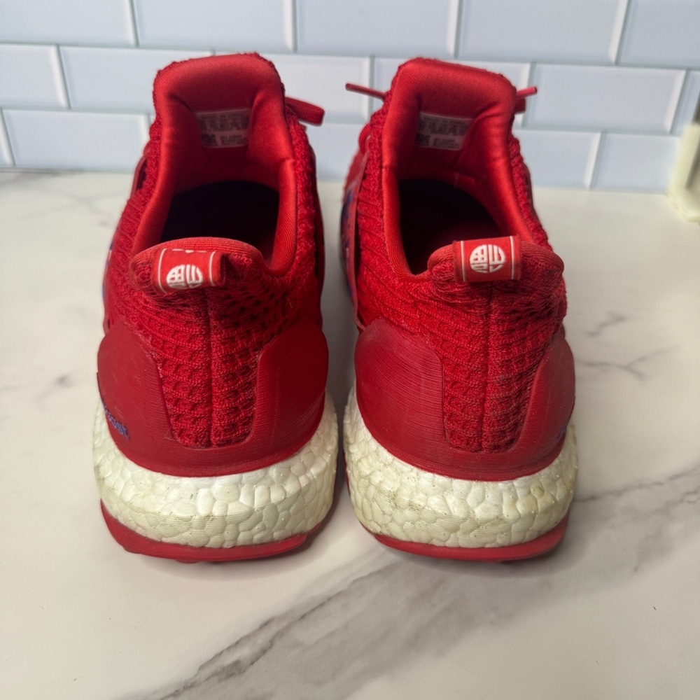 Adidas Ultraboost 4.0 DNA Sneakers Men's 12 Red Chinese New Year Athletic - Picture 5 of 8